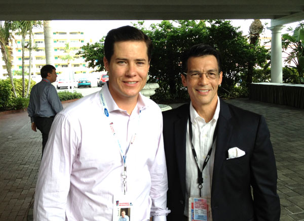 ABC7 Eyewitness News Anchor David Ono (right)...