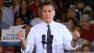 Presidential hopeful Mitt Romney speaks to his supporters at a rally in Florida on the eve of Election Day on Monday, Nov. 5, 2012.