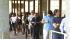 Early voters line up before Election Day :: Early voters wait in line to cast their ballots at the Norwalk headquarters of the Los Angeles County Registrar-Recorder/County Clerk on Monday, Nov. 5, 2012.