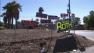 Campaign signs cover a fence in Riverside on Monday, Nov. 5, 2012.