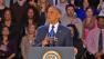 President Barack Obama delivers a victory speech at his presidential election night party in Chicago on Tuesday, Nov. 6, 2012. Mr. Obama defeated Republican challenger former Massachusetts Gov. Mitt Romney.
