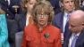 Former Congresswoman Gabrielle Giffords, who was injured in the mass shooting that killed six in Arizona two years ago, speaks during a Senate Judiciary Committee hearing next to her husband, retired astronaut Mark Kelly, Wednesday, Jan. 30, 2013.