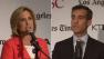 Los Angeles mayoral candidates Wendy Greuel (left) and Eric Garcetti (right) took part in a debate at the University of Southern California on Sunday, May 5, 2013.