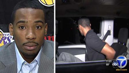 Former Lakers player Javaris Crittenton was arrested at John Wayne Airport in Orange County Monday night.