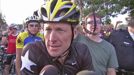Lance Armstrong appears in this undated file photo.