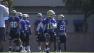 UCLA Bruins football players are seen practicing in this September 2012 file photo.