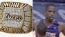 Former Laker A.C. Green, right, says three of his NBA championship rings, like the one depicted on the left, were stolen from his Palos Verdes home in March 2013.