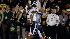 Connecticut running back Andre Dixon scores the winning touchdown at Notre Dame.