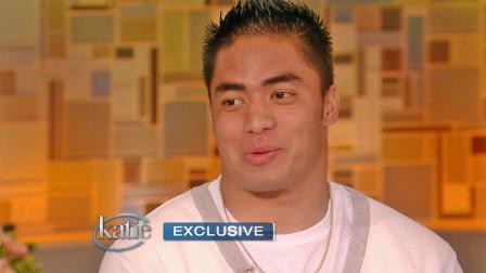 Manti Teo is seen on Katie on Thursday, Jan. 24, 2013.