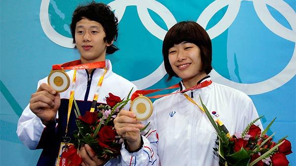 South Korea gold medal taekwondo winners