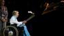 The torch is seen at the Paralympics Games  opening ceremony in London on Wednesday, Aug. 29, 2012.