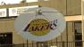 File photo of a Los Angeles Lakers satellite dish.