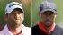 In a May 5, 2013 file photo, Sergio Garcia grimaces during The Players Championship golf tournament. In a March 25, 2013 file photo, Tiger Woods walks to the 16th green during the final round of the Arnold Palmer Invitational golf tournament.