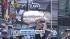 Los Angeles Kings Dustin Brown kisses the...