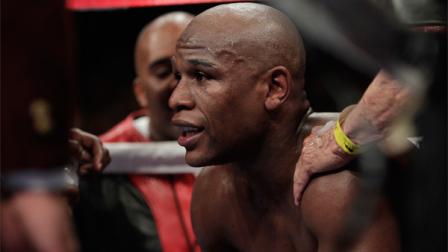 Floyd Mayweather Jr. Saturday, May 1, 2010, in Las Vegas.