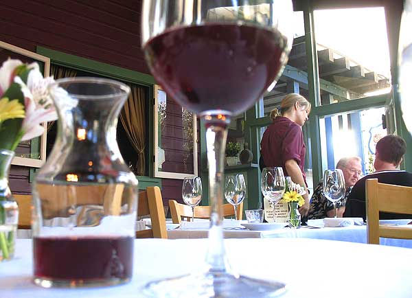 Chez Loma, a French restaurant in Coronado,...