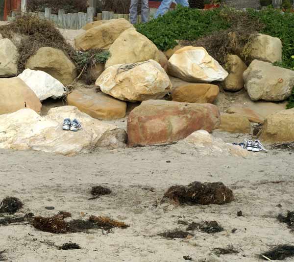 Arroyo Burro Beach in Santa Barbara County...