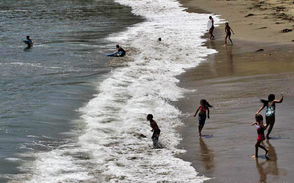 Capitola Beach in Santa Cruz County  ranked No. 10 on Heal the Bay's 2011 Beach Bummer list.