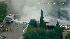 Aerial view of F-18 crash in San Diego :: Aerial view of F-18 crash in San Diego