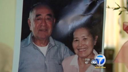 A pair of pit bulls mauled a 75-year-old woman inside her fenced yard as she went out for her morning newspaper in San Diego on Saturday, June 18, 2011.