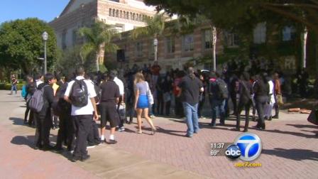 UC students are seen on campus is this undated file photo.