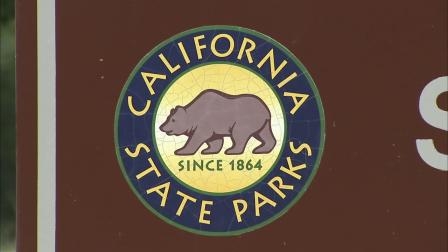 A California State Parks sign is seen in this file photo.