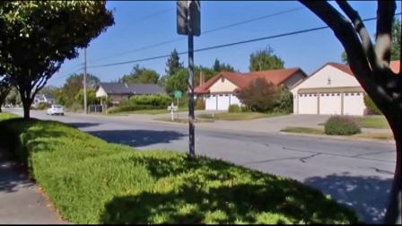 The Fremont, Calif., home that was targeted by two burglars as a 12-year-old girl was home alone is seen in this file photo.