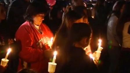 Hundreds of family members and friends attended a vigil in Petaluma for Alyssa Byrne Friday, Jan. 4, 2012.