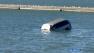A van sinks in the San Francisco Bay after the driver drove the vehicle off a curb near the  San Francisco Marina Yacht Harbor on Friday, June 21, 2013.