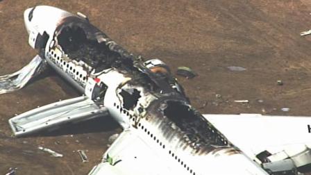 The Federal Aviation Administration says an Asiana Airlines plane crashed while landing at San Francisco International Airport on Saturday, July 6, 2013.