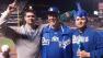 Dodgers fan Jonathan Denver (far left) was killed in a fight near San Franciscos AT&T Park, where the Giants played the Dodgers Wednesday, Sept. 25, 2013.