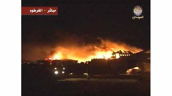 Plane crash in Khartoum, Sudan