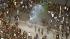 People apparently try to start a fire during a...