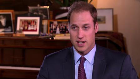 Prince William talks to ABCs Katie Couric for the TV special The Jubilee Queen with Katie Couric, which aired on ABC on May 29, 2012.