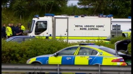 British police are seen investigating in this undated file photo.