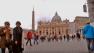 Visitors at St. Peters Square in the Vatican on Monday, March 11, 2013.