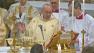 Pope Francis celebrated mass with his cardinals in the Sistine Chapel on Thursday, March 14, 2013.