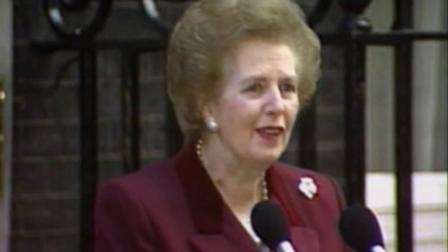 Former British Prime Minister Margaret Thatcher is seen in this undated photo.