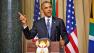 U.S. President Barack Obama and South African President Jacob Zuma, not pictured, address a press conference following their meeting at Union Building in Pretoria, South Africa, Saturday June 29, 2013.