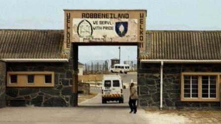 Robben Island prison, where Nelson Mandela was once held, is seen in this undated photo.
