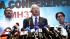 Malaysian Prime Minister Najib Razak, center, delivers a statement to the media regarding missing Malaysia Airlines jetliner MH370, Saturday, March 15, 2014 in Sepang, Malaysia Malaysian Prime Minister Najib Razak, center, delivers a statement to the media regarding missing Malaysia Airlines jetliner MH370, Saturday, March 15, 2014 in Sepang, Malaysia
