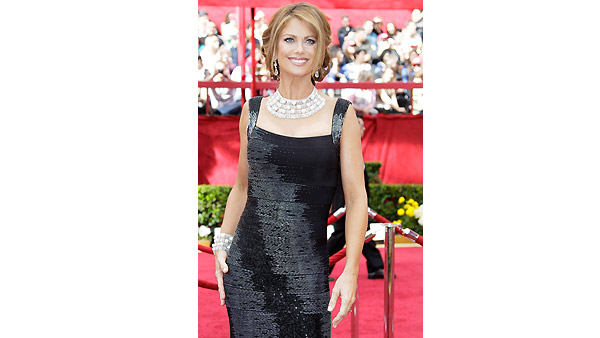 Kathy Ireland arrives on the red carpet at the 82nd Academy Awards Sunday, March 7, 2010.