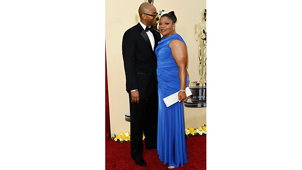 Mo'Nique and her husband Sidney Hicks arrive during the 82nd Academy Awards Sunday, March 7, 2010.