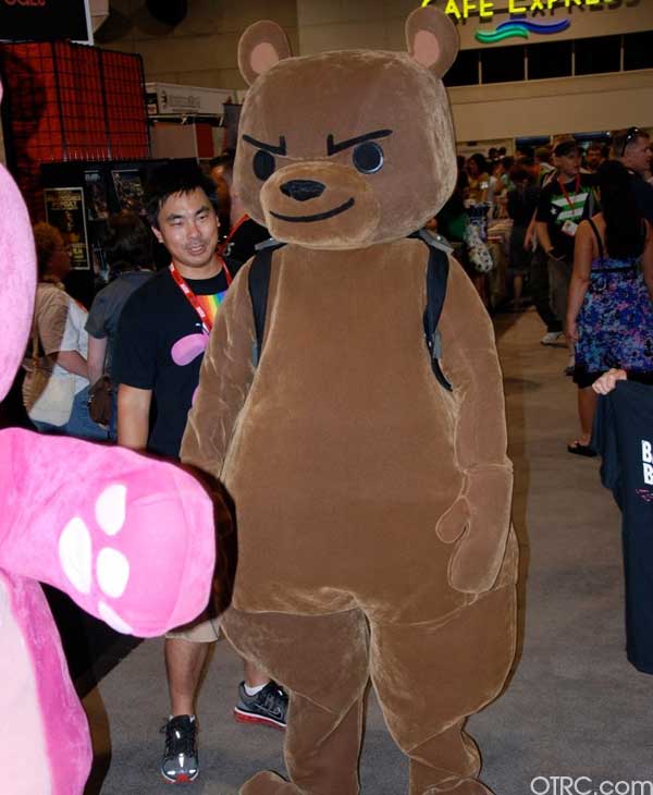 Bear character at Comic-Con 2010 in San Diego