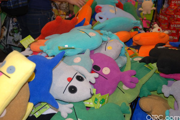 Character dolls on display at Comic-Con 2010 in San Diego