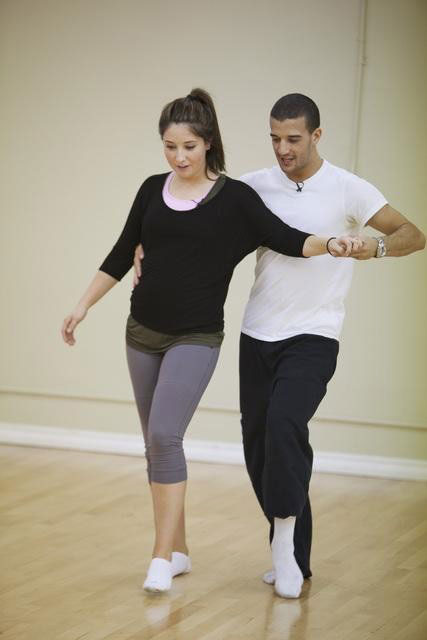 Bristol Palin rehearses with two-time champ Mark...