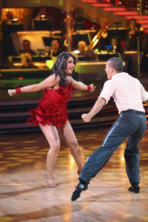 Bristol Palin and Mark Ballas perform on 'Dancing With the Stars,' Monday, Sept.  20, 2010. The judges gave the couple 18 points out of 30.