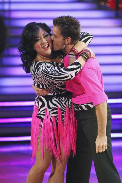 Comedian Margaret Cho and Louis Van Amstel...