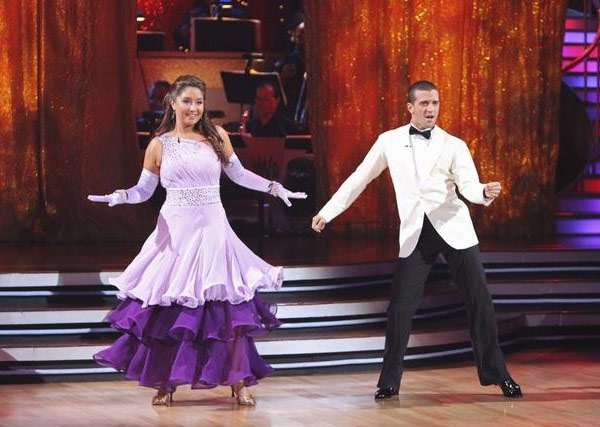 Bristol Palin and Mark Ballas perform on...