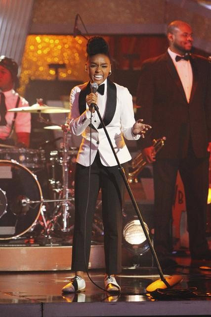 Singer Janelle Monae performed on 'Dancing With...